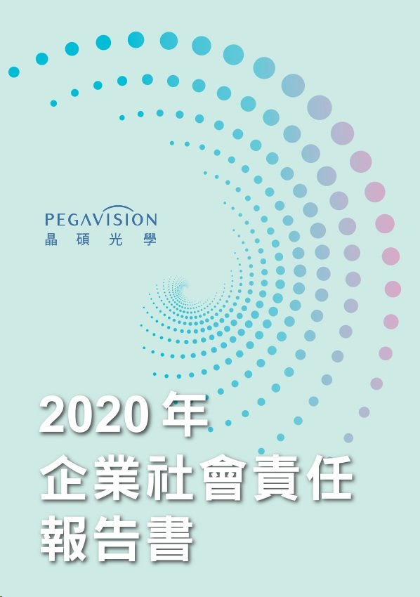 109年度企業社會責任報告書